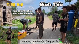 24h Sinh Tồn  Tổng Hợp Những Cao Thủ Săn Chi Ngoài Cánh Đồng [upl. by Phionna]