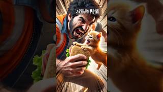 Cutecat fighting 💪🙀cutecat kitten cat shorts catlover shortvideo [upl. by Mohandis]