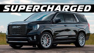 Supercharged GMC Yukon Denali Ultimate  650 HP EscaladeV Competitor [upl. by Mayne]