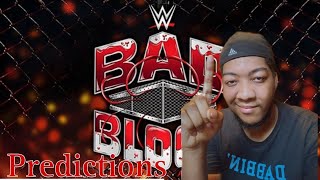 WWE BAD BLOOD 2024 PREDICTIONS [upl. by Rosemonde]