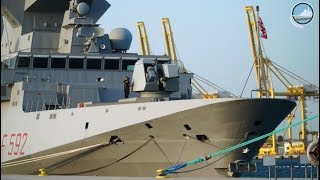 Italian Navy FREMM Frigate Carlo Margottini at DIMDEX 2018  Qatar [upl. by Andres214]