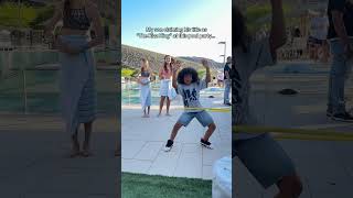 I caught my Son dancing to rizz up the girls shorts dance [upl. by Nlyak]