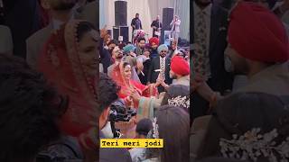 TERI MERI JODI 🥰💞 Himmat sandhu wedding video himmatsandhu weddingvideo [upl. by Hasile]