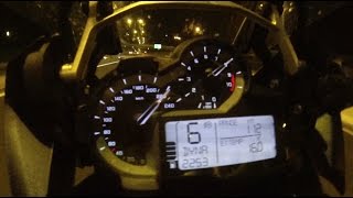 BMW R 1200 GS 0200 acceleration amp top speed [upl. by Einafets]