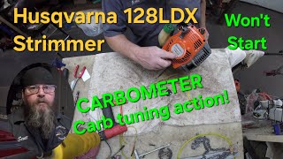 Husqvarna 128LDX Strimmer Wont StartFixed [upl. by Eimerej]