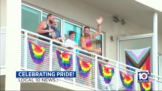 Wilton Manors celebrates PRIDE with parade festival [upl. by Mikeb199]