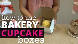 Bakery Cupcake Boxes  Nashville Wraps [upl. by Yennek]