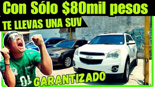 🚨Aqui te llevas una SUV POR Solo 80 mil PESOS 💰Tianguis de autos Irapuato Trucks for sale used cars [upl. by Adi]