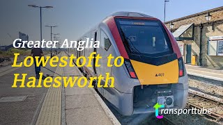 Lowestoft to Halesworth • Great Anglia Class 755 • Realtime [upl. by Dickenson]