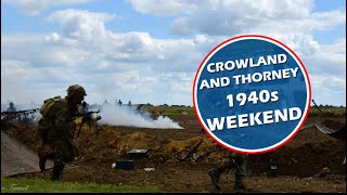 Crowland and Thorney 1940s weekend 2024 Sunday battle epic D’day reenactment battle [upl. by Leeke183]