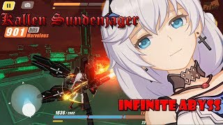 Kallen Sundenjager Infinite Abyss  Honkai Impact 3 [upl. by Yecaj698]