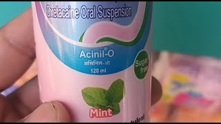 acinil o oral suspension uses in hindi  acinil o oral suspension dose  acinil o dose tablet [upl. by Yentruocal324]