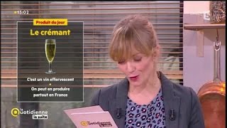 Le produit du jour  le crémant  La Quotidienne la suite [upl. by Etnud]