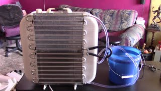 DIY Air Cooler Homemade Air Cooler with AC quotlikequot feel extended semiuncut version Box Fan conv [upl. by Ellimac292]