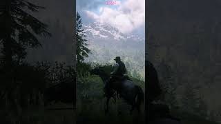 Get Legendary 100 BLACK Horse Location Extremely Rare  RDR2 shorts rdr2 rockstargames [upl. by Ellac]