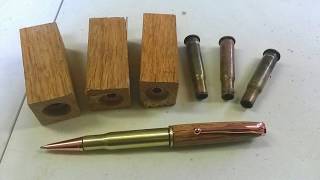 3030 shell casing pen project [upl. by Ahsinan298]