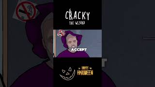 crackythewizard halloween animation meme rotoscope ebsynth [upl. by Tanny]