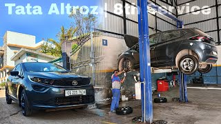 Tata Altroz  💸 8th Service Cost 😅  XE Rythm Petrol [upl. by Mika]