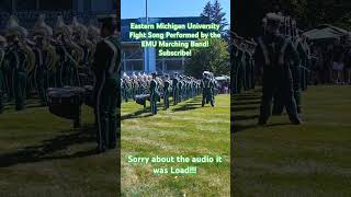 Eastern Michigan Fight Song shorts band [upl. by Edieh]