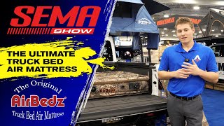 2024 SEMA Show AirBedz Camping Air Mattress camping truckbedcamping overlanding [upl. by Marleah]