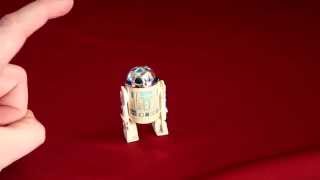 Vintage 1977 R2D2 Kenner Toys Star Wars collection Action Figure Review HD [upl. by Annauqahs]