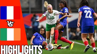 France vs Ireland  All Goals amp Highlights  Womens Euro Qualifiers  050424 [upl. by Isyed371]