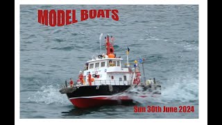 Wallasey Model Boat Society Sun June 30th 2024 [upl. by Labotsirc]