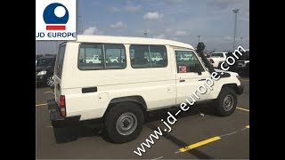 NEW Land Cruiser 78 Hard Top JD EUROPE Toyota Export from Belgium VIDEO [upl. by Barthel]