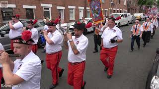 Carrickfergus Defenders  Whiterock District No 9 Parade  240623 4K [upl. by Aisilef283]