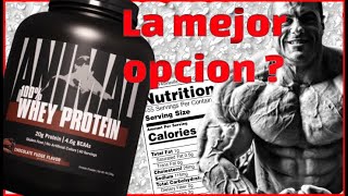 ANIMAL WHEY PROTEIN REVIEW  PRUEBA DE SABOR [upl. by Nana]