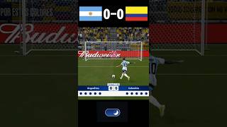 Argentina Vs Colombia Copa America Penalty Shootout eFootball football fifa goals soccer messi [upl. by Guillaume493]