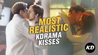 10 Korean Dramas Most Realistic Kisses [upl. by Anwad431]