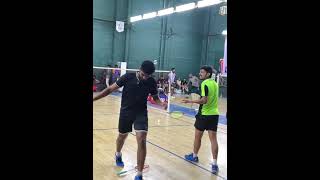 Wat A Dive To A Deception  Badminton  Power Smash [upl. by Ettennyl778]