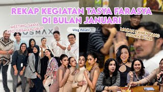 REKAP KEGIATAN TASYA FARASYA DI BULAN JANUARI [upl. by Nauqyaj]