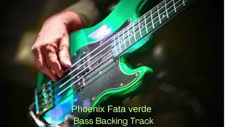 Phoenix Fata verde  Em  Bass Backing Track With Vocals [upl. by Marylin429]