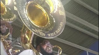 Prairie View AampM University Marching Band 2023 “Super Hero” Tuba View [upl. by Shing]