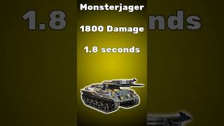 Monsterjager Insane Burst DPM  WoT Console [upl. by Maurizia]