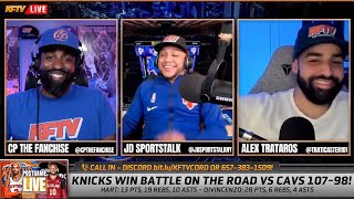 Knicks vs Cavs Reaction The Most Bizarre Knicks Fan Calls Of The Night [upl. by Lisk]