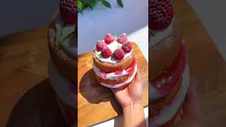 Make A Rasberry Cake With Me 🍰 [upl. by Libbi]