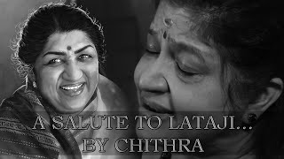 A Salute To Lataji l K S Chithra [upl. by Inavoy]