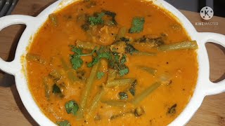 Basale soppina saru recipe  malabar spinach curry how to make basale soppina saru in Kannada [upl. by Soalokcin]