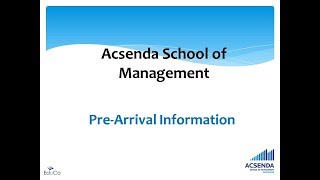 Welcome to Acsenda Webinar [upl. by Ennasil]