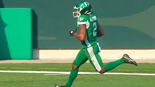 Alford takes opening kickoff to the house I CFL [upl. by Naitirb]