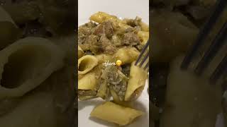 PENNE WITH ARTICHOKE lunch pasta veggies artichoke italianfood food foodie foodlover [upl. by Yrrag]