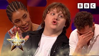 Lewis Capaldis hilarious pseudonyms  The Graham Norton Show  BBC [upl. by Onitnas]