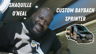 SHAQUILLE ONEAL BUYS CUSTOM MAYBACH SPRINTER VAN [upl. by Irol]