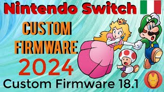 Modifica NINTENDO SWITCH FIRMWARE 1810 Nintendo switch Modifica 2024 modded nintendoswitch [upl. by Platus]