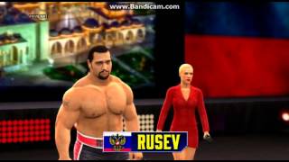 WWE 2K15 Rusev Entrance Official [upl. by Randee]