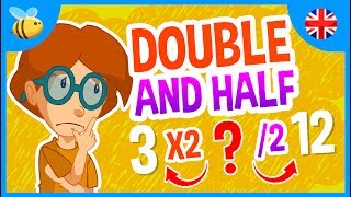 Double and Half of a Number  Kids Videos [upl. by Aidam]