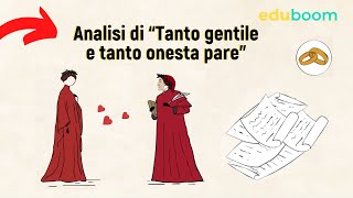 Analisi di quotTanto gentile e tanto onesta parequot  2а media [upl. by Daigle]